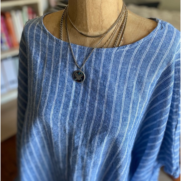 •••SOLD•••Universal Thread Boho style Linen shirt - Picture 2 of 3